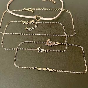 Icing Set of 4 Necklaces